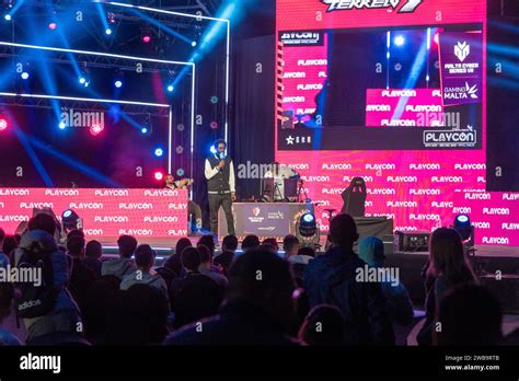 Malta - December 3, 2023: Impressions of Playcon 2023 in Malta, the