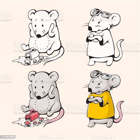 Cartoon Mice Stock Illustration Download Image Now Animal Cartoon