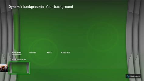 Xbox 360 Blades dynamic background available on Series consoles - XboxEra