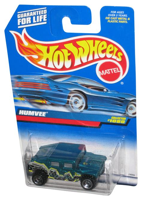 Hot Wheels Humvee 1998 Green Collector Toy Car 1080 Walmart