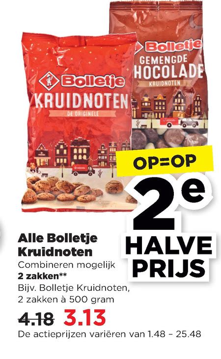 Bolletje Chocolade Kruidnoten Kruidnoten Folder Aanbieding Bij Plus