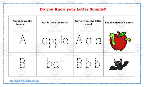 Do You Know Your Letter Sounds Beginning Sound Practice By Teach Simple