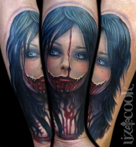 Horror Chick By Liz Cook Tattoonow