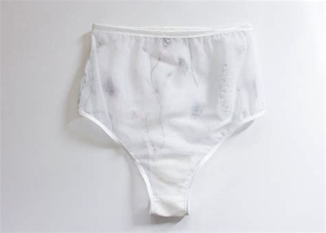 Embroidered Floral Lingerie Set Triangle Bra White Bralette Etsy