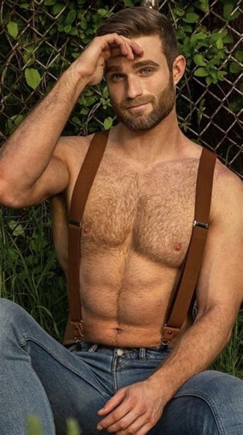 Pin By Mr Dark On Suspenders Men In Scruffy Men Hairy Chested Men Bearded Men Hot