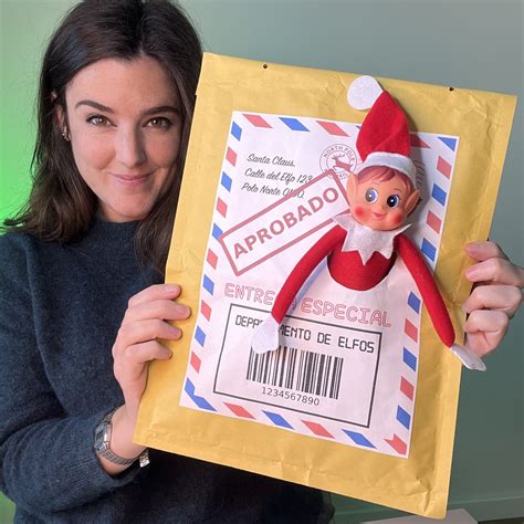 Carta De Despedida Del Elfo Editable Gratis