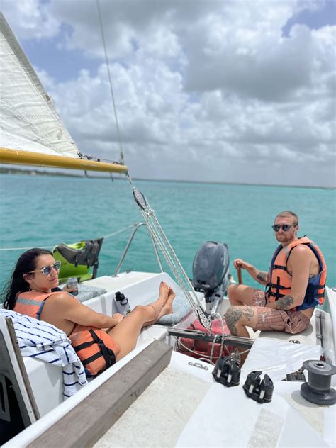 Tour Clasico En Velero En La Laguna De Bacalar BBacalar Tours En