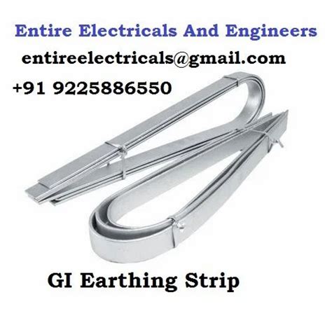 Hot Dip Gi Earthing Strip At Kg Earthing Plate In Miraj Id
