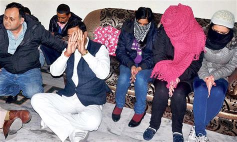 Eight Arrested After Police Bust High Profile Sex Racket At Home Of UP Official Daily Mail Online