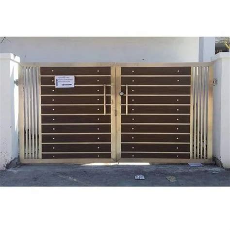 Modern Ss314 Rectangular Stainless Steel Main Gate For Home At Rs 1200