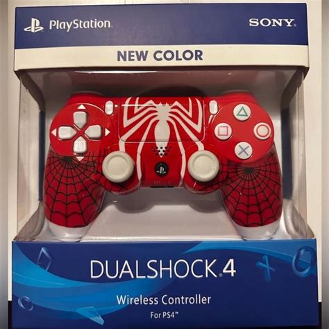 SpiderMan PS4 Controller Black Ops Iii, Video Games Playstation, Wii Remote, Original Xbox ...