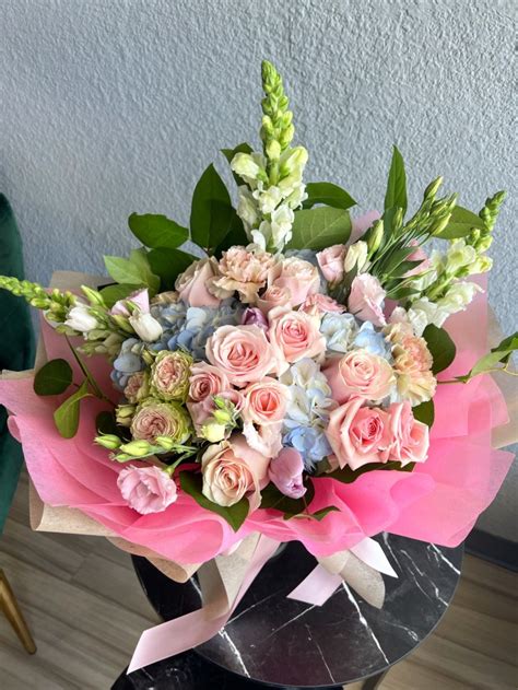 Hot Florence Hand Tied Bouquet