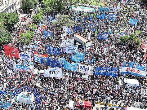 Avalancha De Adhesiones Al Paro Nacional Contra La Ley ómnibus Y El Dnu