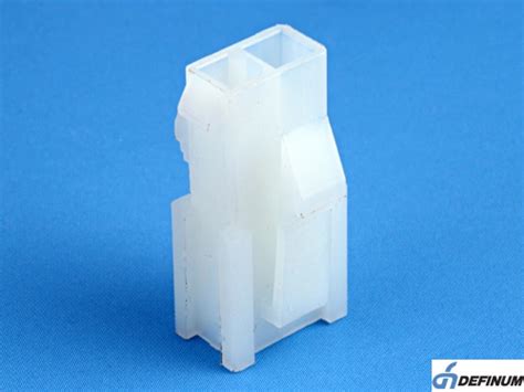 Корпус разъема MF-2x01M (MF-2M) Mini-Fit, для клемм "папа", шаг 4.20мм ...