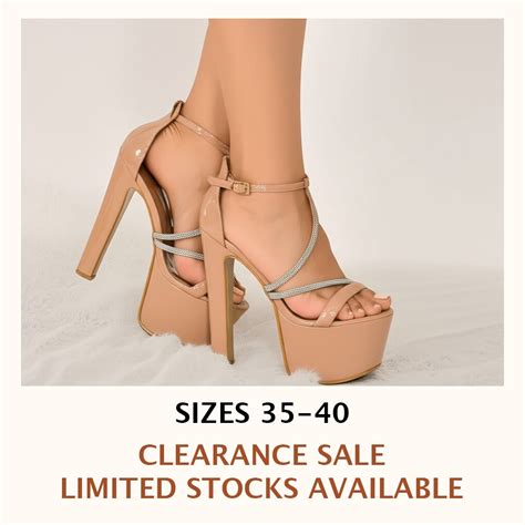 TC INCHES ELEGANT COMFY PAGEANT HIGH HEELS NUDE COLOR Shopee
