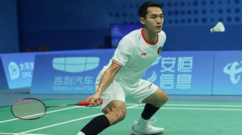 Jonatan Christie Tersingkir Pada Babak Pertama Perorangan Bulu Tangkis