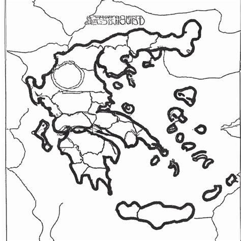 Mergulhe na História com o Mapa da Grécia Antiga para Imprimir e Colorir!