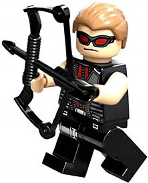 Lego Marvel Super Heroes Hawkeye Minifigure Toys And Games