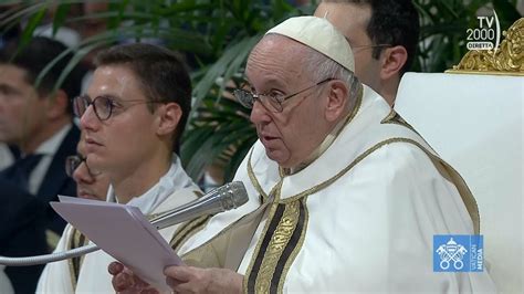 L Omelia Di Papa Francesco Durante La Messa Per I 60 Anni Dall