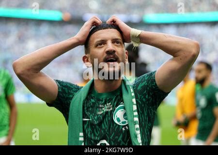 Saudi Arabia S Abdulellah Al Malki Celebrates After The Fifa World Cup