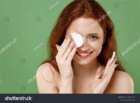 Beautiful Gorgeous Half Naked Topless Redhead Stock Photo Shutterstock