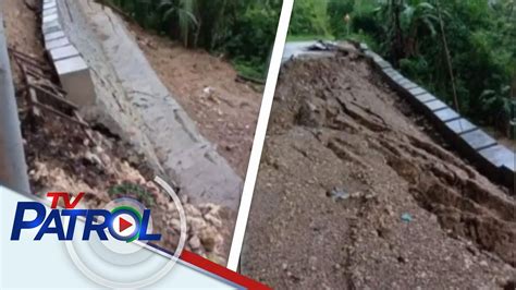 Kalsada Sa Valencia Bohol Gumuho Dahil Sa Landslide TV Patrol YouTube