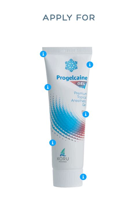 Progelcaine Gel 50g - Derma Roller Systems SA