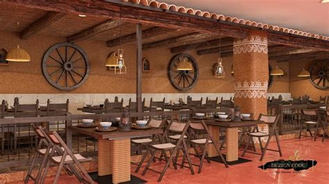 Village Theme Restaurant Restaurant Decor Restaurant Interior Design