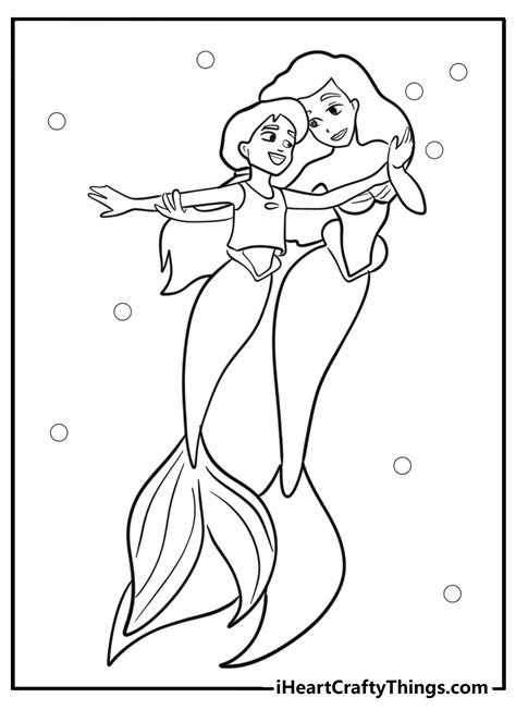 mermaid printable worksheets