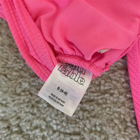 Target Wild Fable Hot Pink Bikini Set Bottoms Size Depop