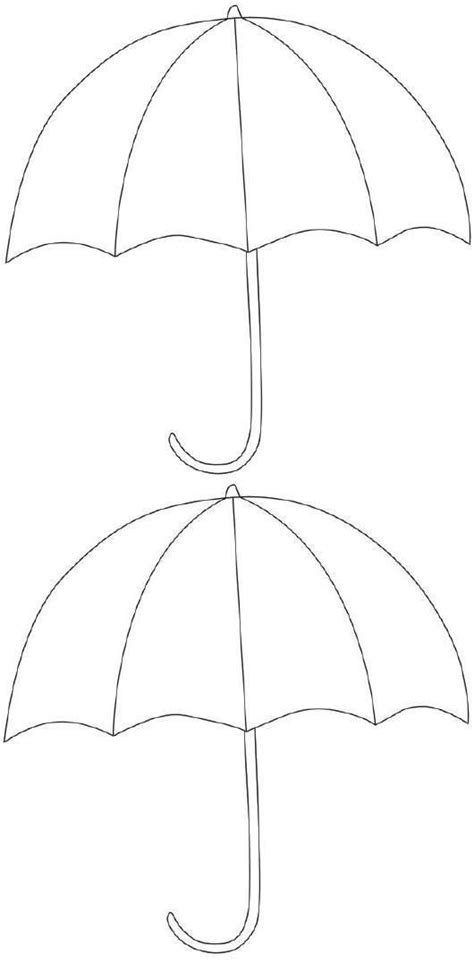 Картинка Зонт Шаблон – Telegraph
