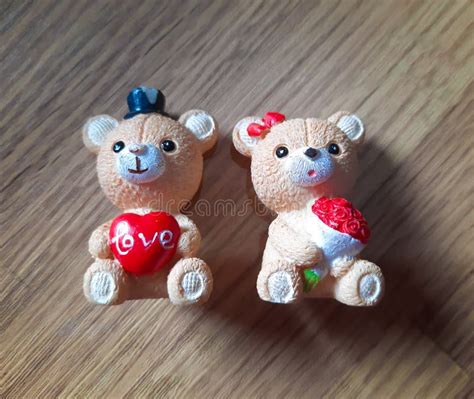 Female Teddy Bear In Bikini And Sunglasses On The Beach Stock Photo