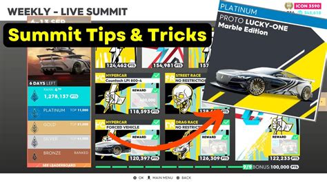 The Crew Hypercars Glory Summit My Vehicle Settings Platinum