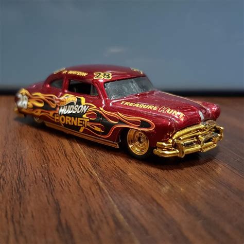 Super Treasure Hunt Hudson Hornet Hot Wheels Hobbies Toys Toys Games On Carousell
