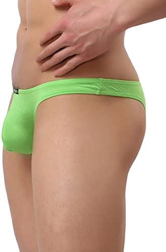 Ikingsky Men S Soft Low Rise Bikini Underwear Sexy Mid Coverage Back Briefs Medium Pack B