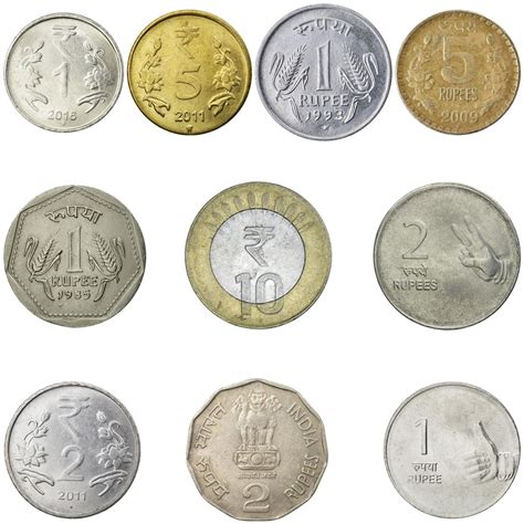 indian rupee coins  notes