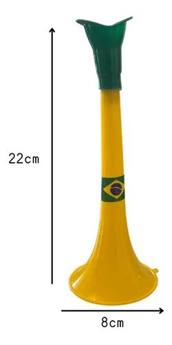 Corneta Vuvulzela Brasil Verde E Amarelo Copa Do Mundo MercadoLivre