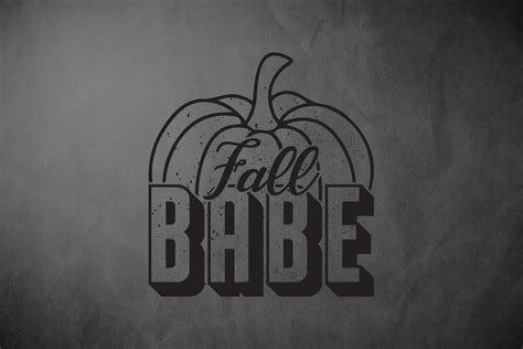 Fall Babe SVG T Shirt Design Graphic By Zeerros Creative Fabrica