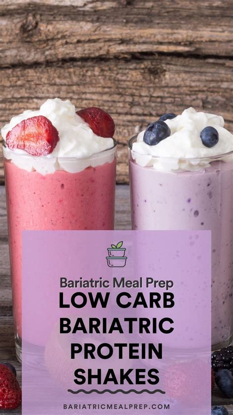 Low Carb Bariatric Protein Shakes In 2024 Bariatric Protein Shakes