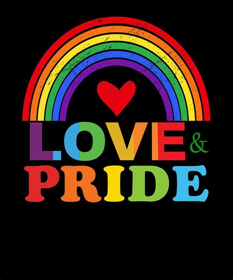 Lgbt Rainbow Colors Gay Pride Month Gifts Digital Art By Orgence Matungwa Fine Art America