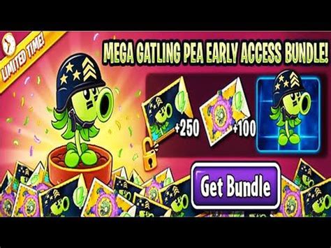 Plants Vs Zombies Arena Week Mega Gatling Pea Tournament M