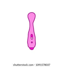 Vibrator Sex Toy Doodle Icon Stock Vector Royalty Free Shutterstock
