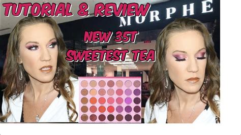 New Morphe 35T Sweetest Tea Eyeshadow Palette Sweet Tea Lip Trio