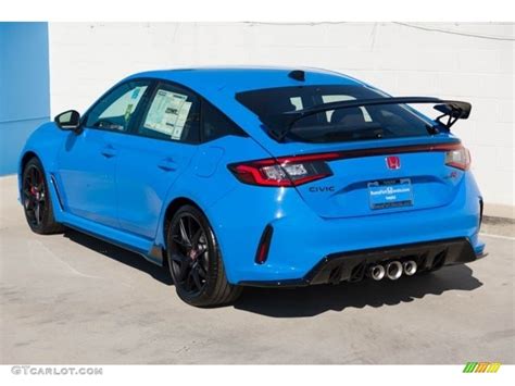 2023 Boost Blue Pearl Honda Civic Type R 145130649 Photo 2 Gtcarlot