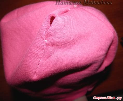 Шапочка с завязками. - Страна Мам