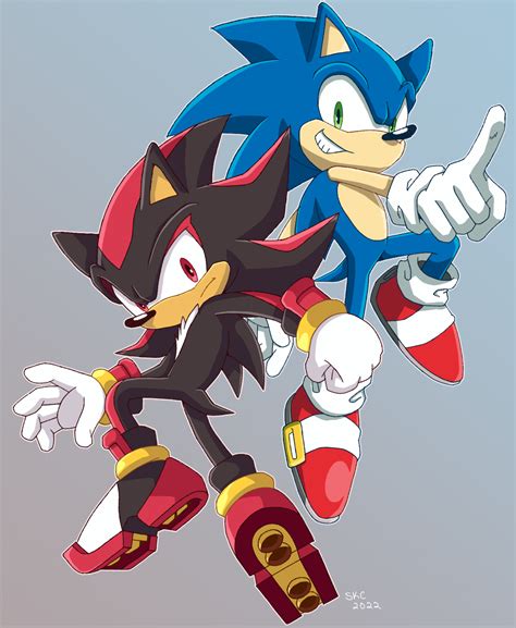 Sonic and Shadow (Sonic Channel 2022) by SKCollabs on DeviantArt
