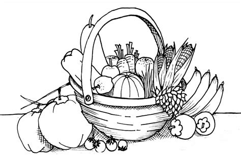 Fruits And Vegetables Coloring Pages For Kids Printable at GetColorings.com | Free printable ...