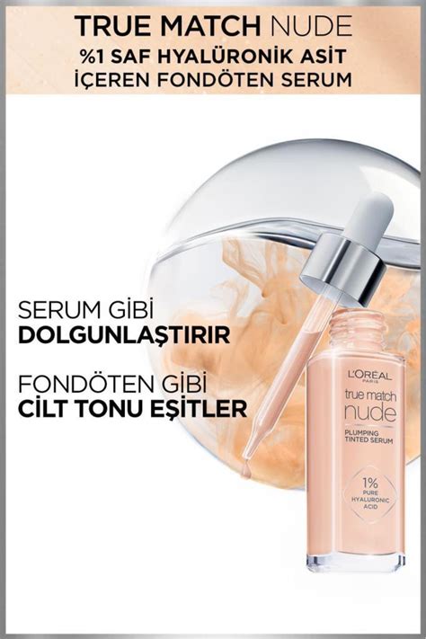 L Oreal Paris True Match Nude Fondöten Serum 1 2 Rosy Light Fiyatı Yorumları Trendyol