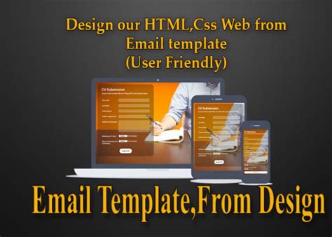 create html form web form responsive design  zannshajerin fiverr