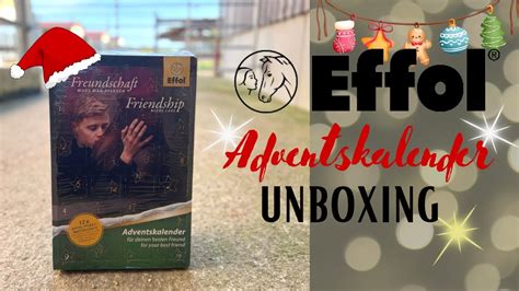 Effol Adventskalender Unboxing Pferde Adventskalender Youtube